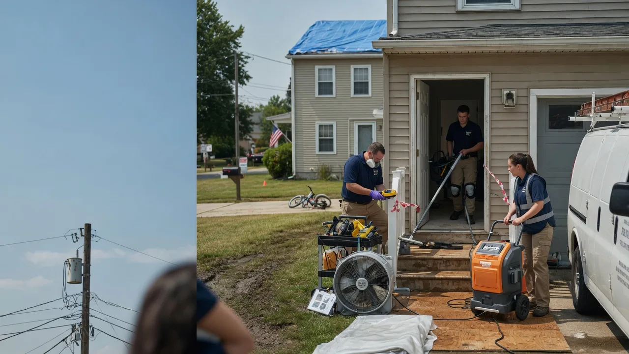 Water Damage Repair in Pocasset, OK near me